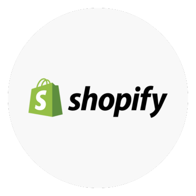 shopify website design logo